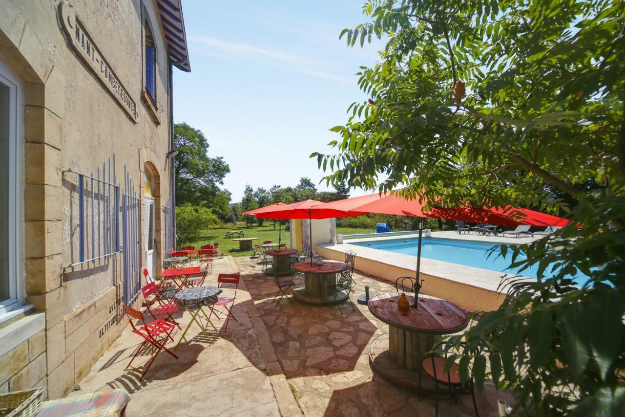 La Gare Aux Anes Hotel Combe-Redonde Exterior photo